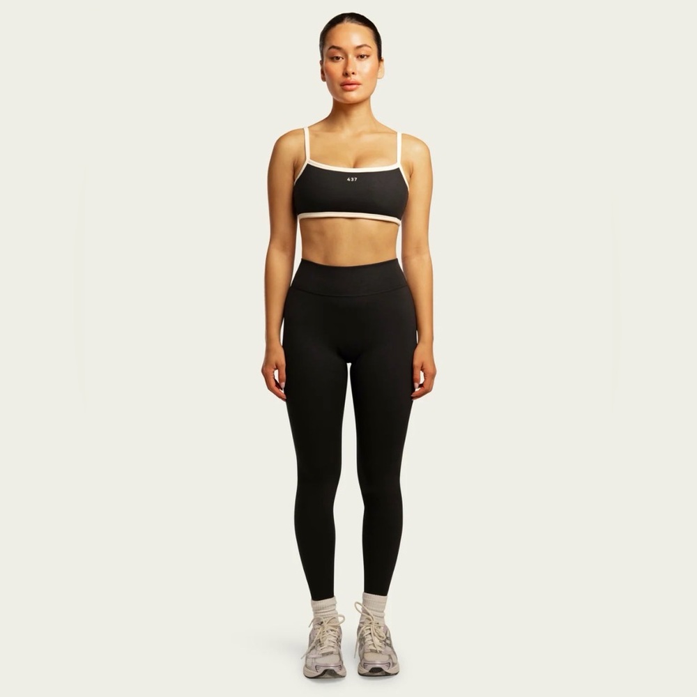 437 The Essentials High-Waist Black Leggings